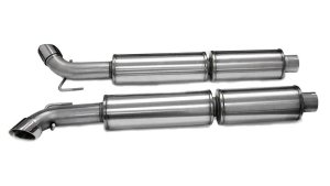 Dodge Viper Performance Exhaust - Dual Side Exit - CORSA Performance - Cat-Back Sport - Polished - `03-`06